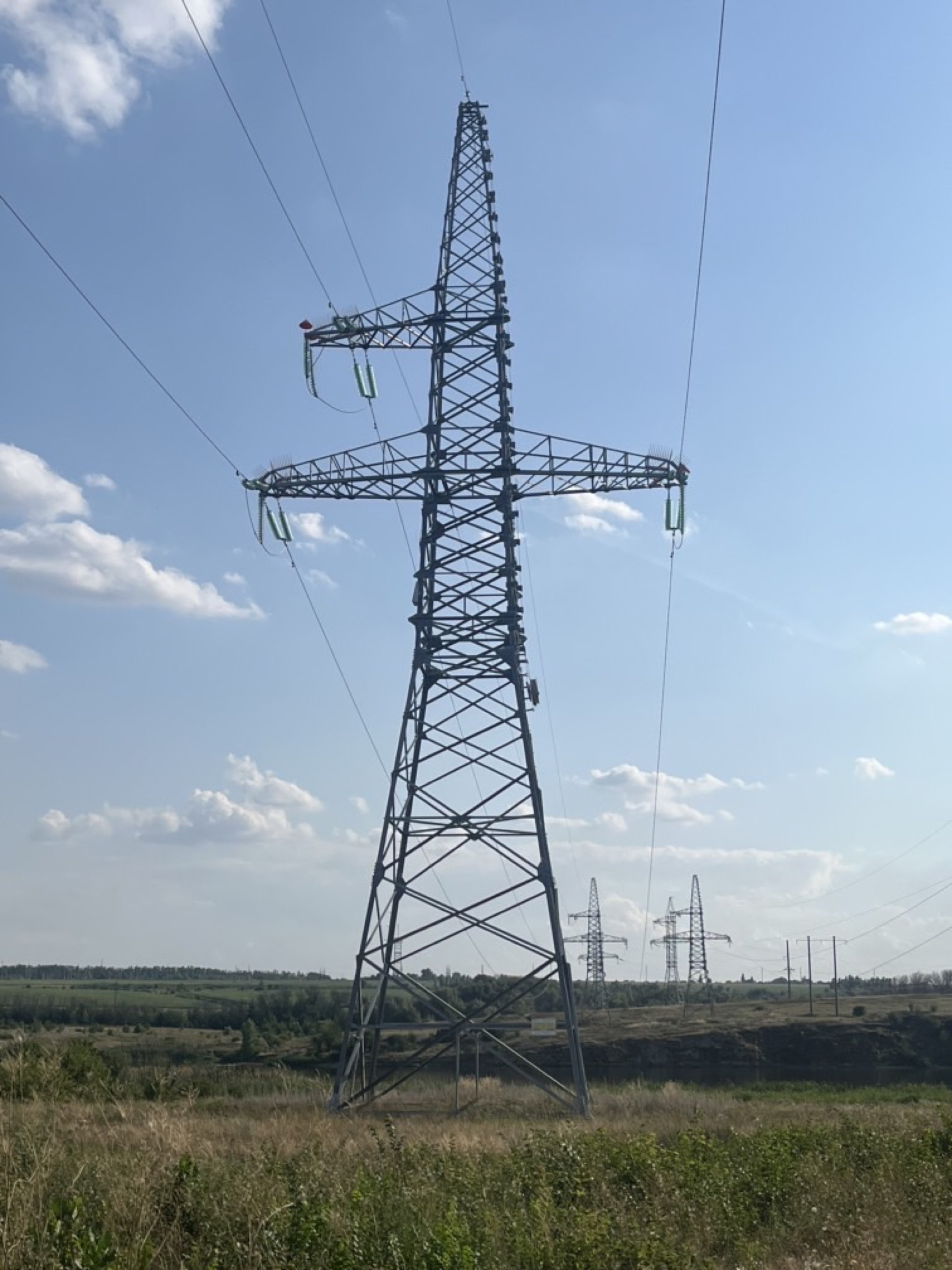 Опоры ЛЭП 35–750 кВ
